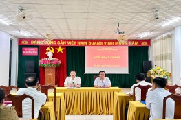 Chào cờ, sinh hoạt Chi bộ tháng 7 năm 2025