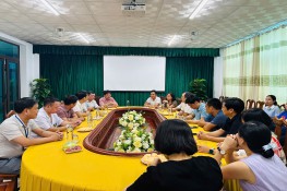 BV Tâm thần Thanh Hóa và BV Sức khỏe tâm thần Phú Thọ đến tham quan, chia sẻ công tác KCB tại BV Sức khoẻ tâm thần Hà Tĩnh