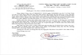 Đề nghị báo giá thuốc Gây nghiện hướng thần