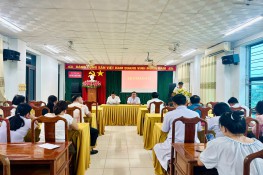 Chào cờ, sinh hoạt chi bộ tháng 5 năm 2026