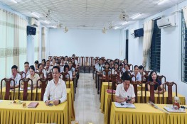 Chào cờ, sinh hoạt chi bộ tháng 8 năm 2026