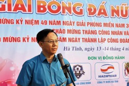 Khai mạc giải bóng đá nữ ngành Y tế lần thứ nhất