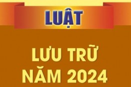 Luật Lưu trữ 2024